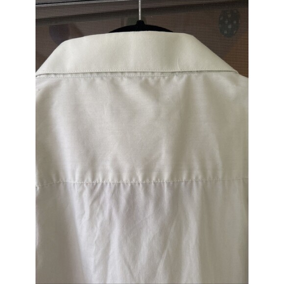 BIG & TALL LUXURY Giorgio Ferraro Mens Dress Shirt 22” 36/37” Pale Green EUC - Picture 8 of 10